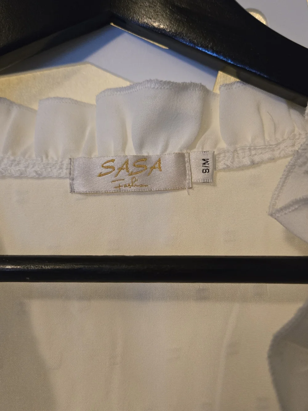 SASA | Ruffle Neck Blouse - Picture 2 of 4
